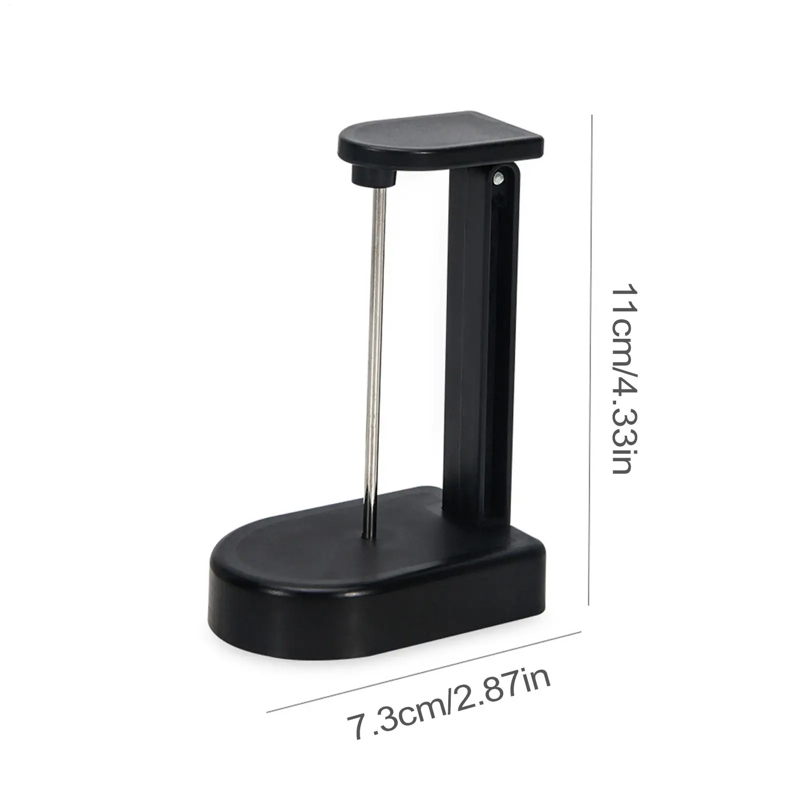 حامل فاتورة المطعم من Ticket Stabber لسطح المكتب، حامل تخزين الملاحظات الورقية غير القابل للانزلاق، منظم كعب فحص مدمج لتناول العشاء