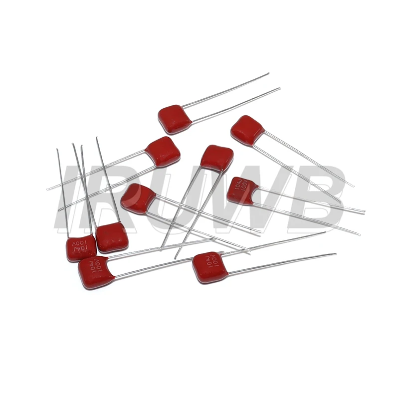 10PCS 100V CBB Polypropylene Film Capacitor 10nF 22nF 33nF 39nF 47nF 100nF 220nF 470nF 104 223 103 393 473 333 154 224 334 474