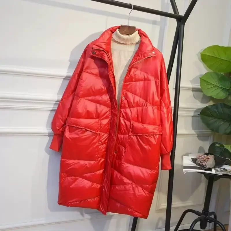 

European Winter New Women's Down Jacket Loose Commuter Windproof Down Jacket