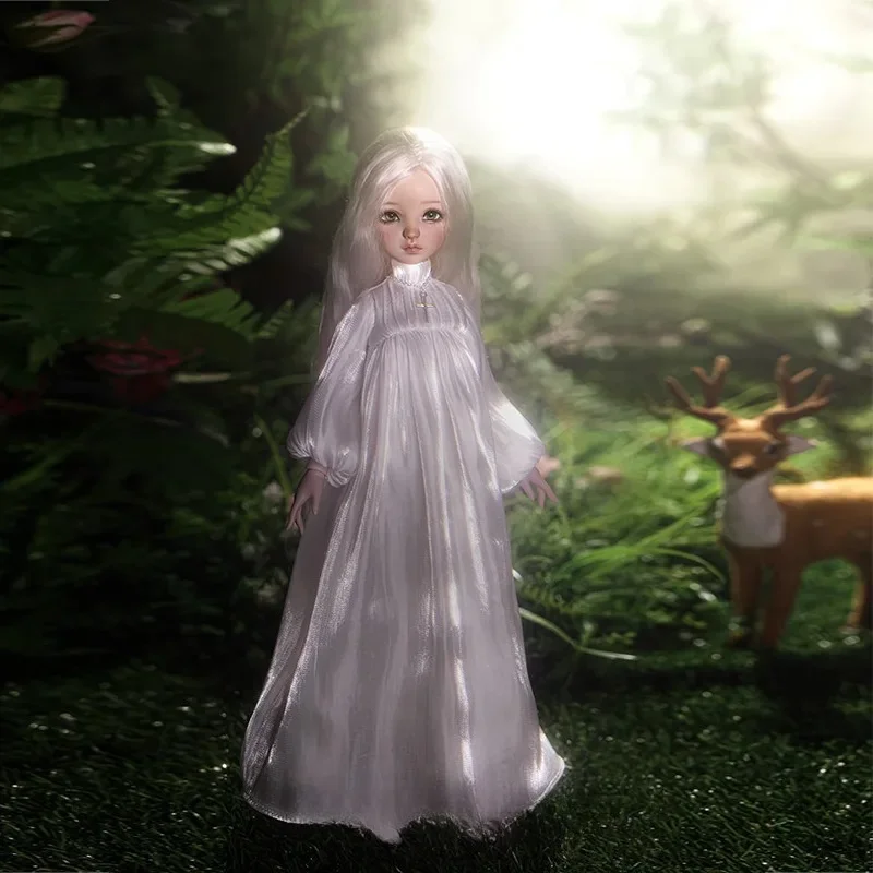 Shuga Fairy Ophelia 1/5 Bjd Doll Flowing Light And Color A-line Skirt  Lazy Style Resin Movable Joint Doll view 5