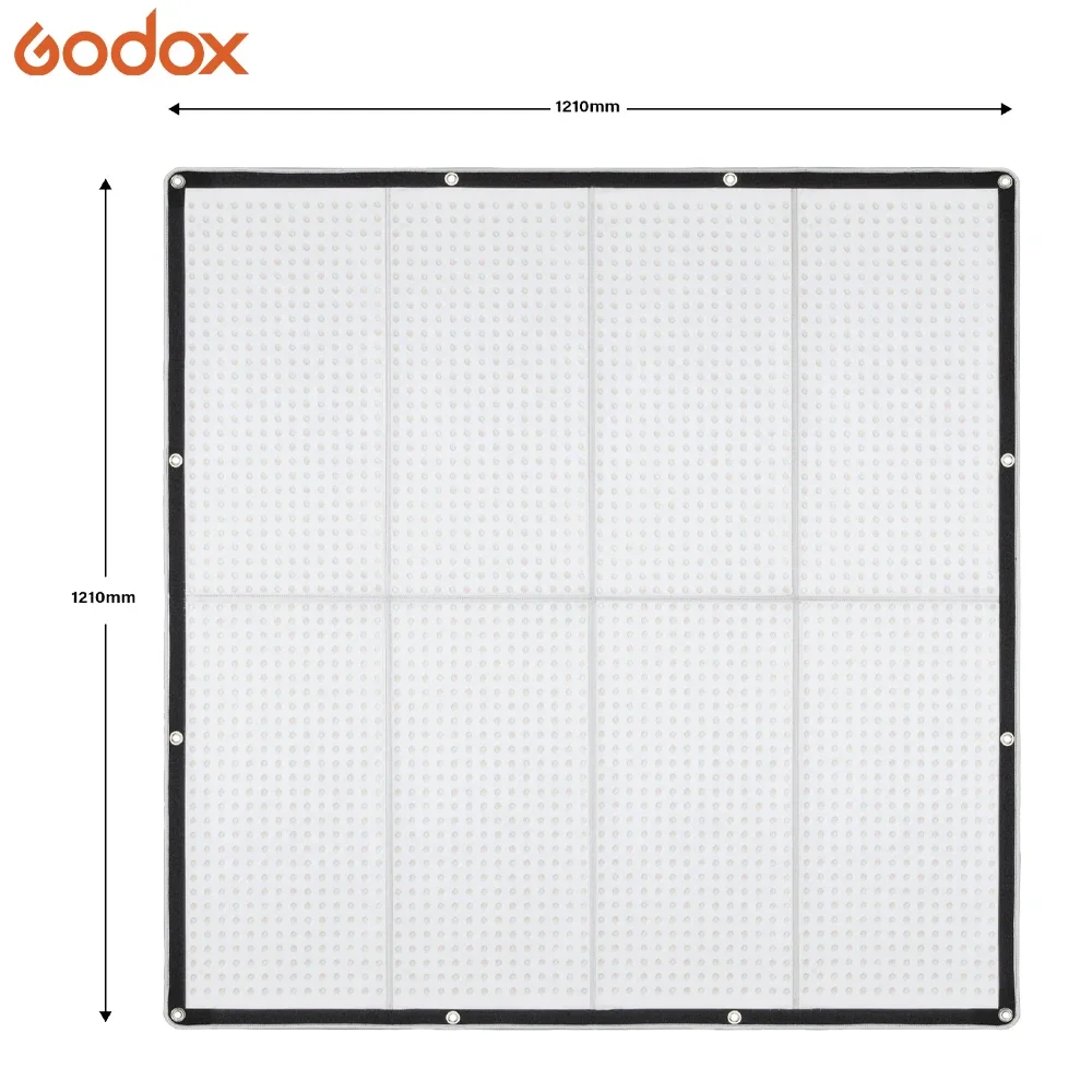 Go Dox KNOWLED F600Bi Bi-Color Flexible LED Light 12.1*12.1m 2700-8500K Foldable Waterproof App Control LED Light Panel