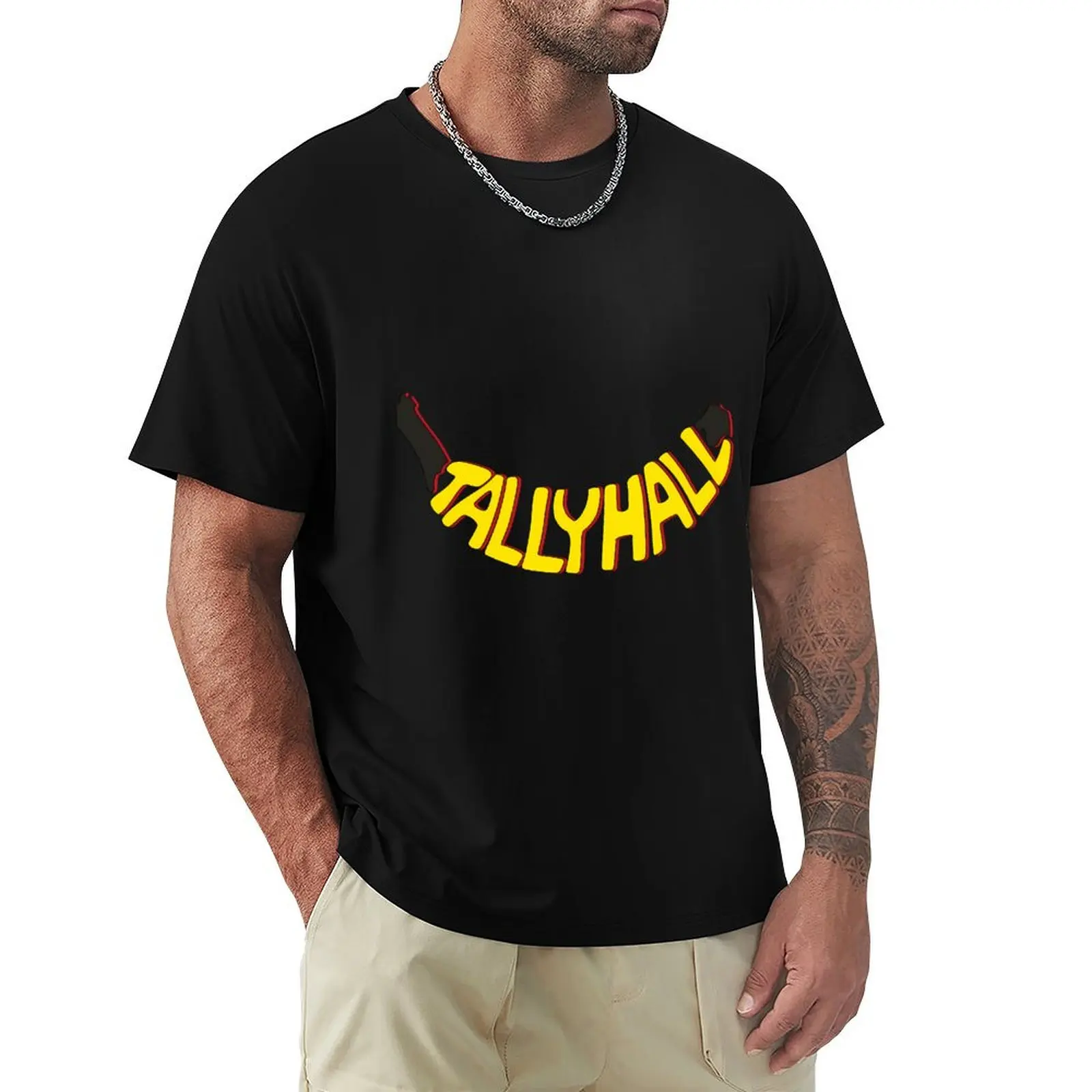 Tally Hall Banana T-Shirt No Iron Casual Short Sleeve Top