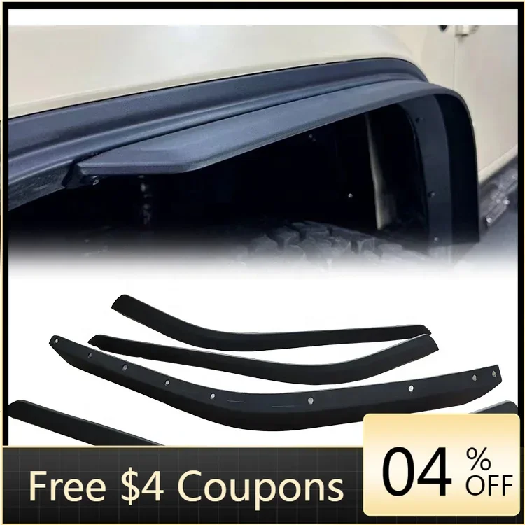 

BR Fenders Wheel Fender Flare Extensions for Jeep Wrangler JL or Jeep Gladiator JT