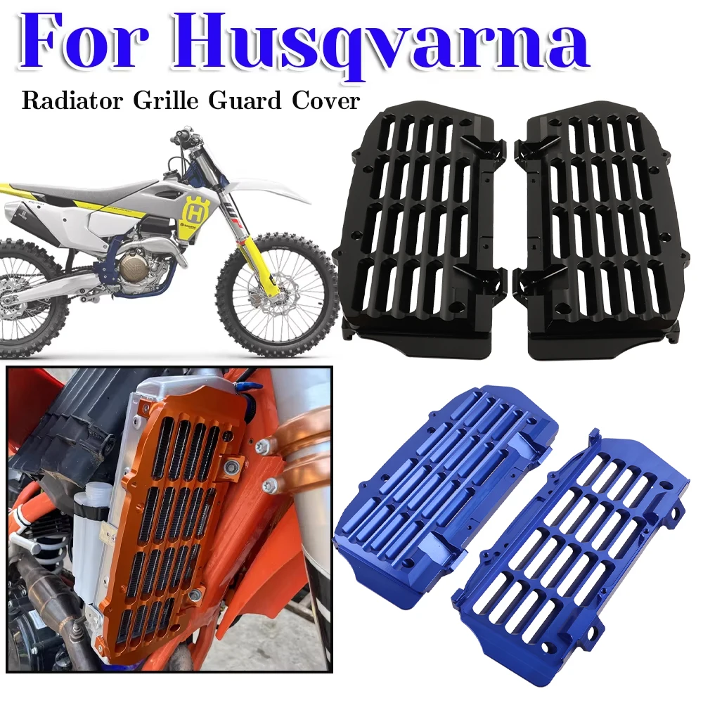 

For Husqvarna TE300 TE TX TC FE FC FX 125 150 250 300 350 400 450 2024 Accessories Radiator Grille Guard Grill Cover Protector