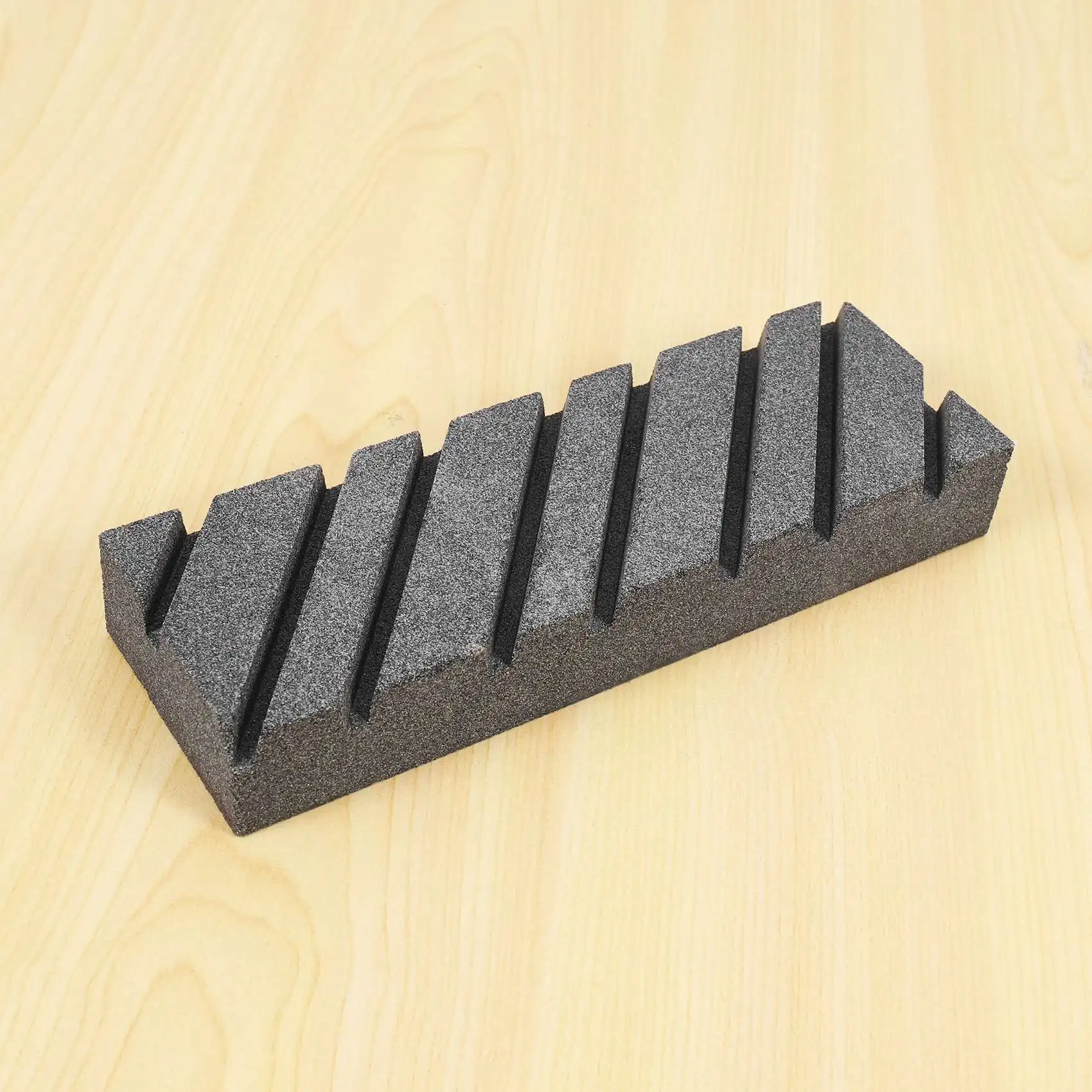 Dual Grit Coarse/Fine Flattening Stone Set - Two Sharpening Stones Flattener - Whetstone Fixer With Grooves-[A22I Store]