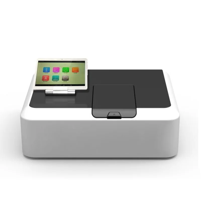 2026 ljc AELAB Double Beam UV Visible Spectrophotometer Touch Screen 190-1100nm High Precision Lab Equipment 1nm Spectral Bandwi