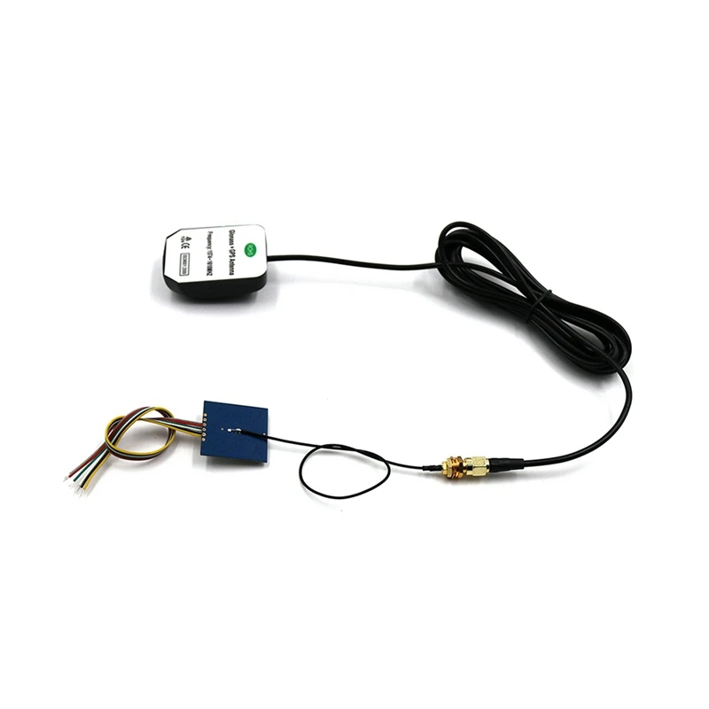 GNSS RS-232 GPS NMEA-0183 modul ganda GLONASS dengan antena GPS GLONASS eksternal BN-280H FLASH 4M mudah diganti