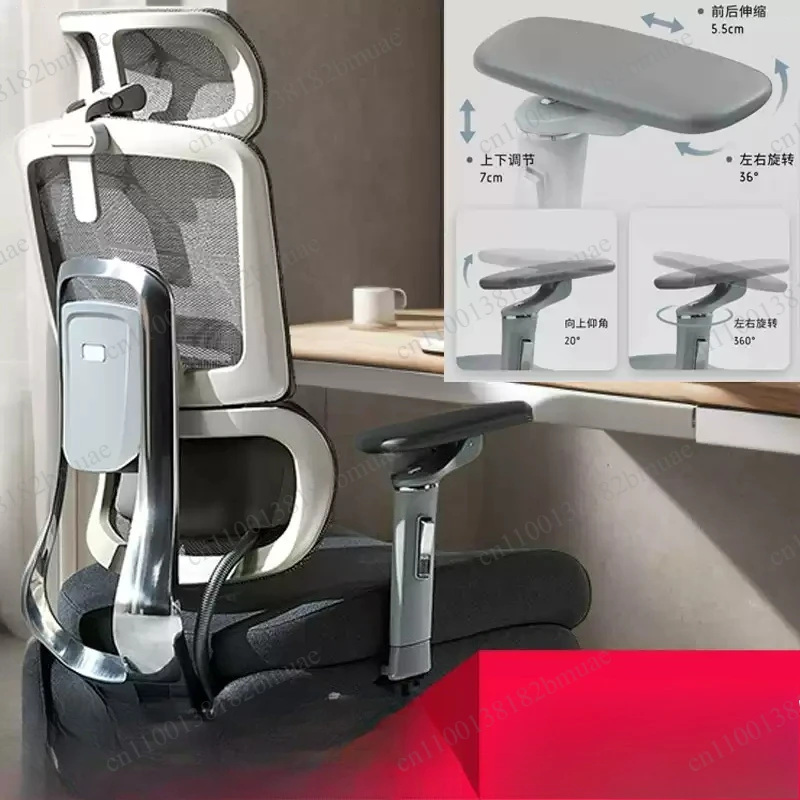 Multifunctional Lifting 5D Armrest Panel, Boss Computer Office E-sports Game Mesh Rotating Chair, Maintenance Accessories