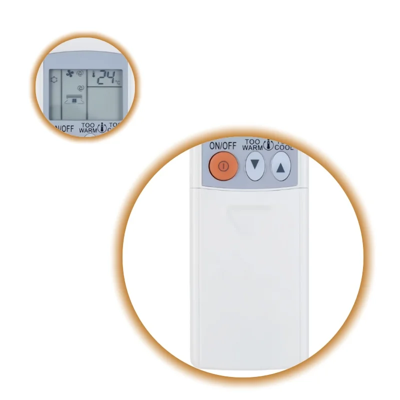 

Portable AC Remote Control 810900659 Compatible with LP Series Air Conditioner Controller for Home Use