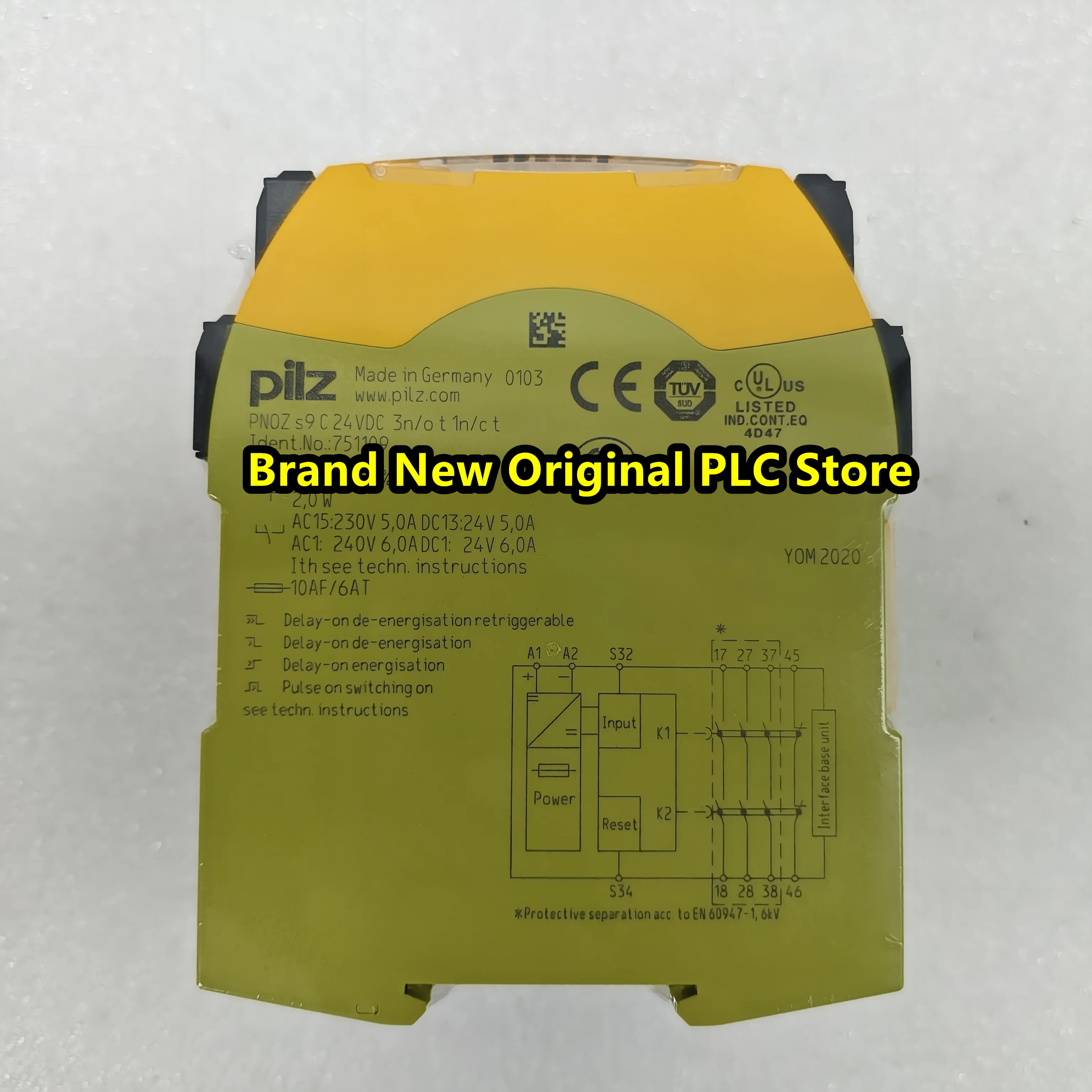 

751109（PNOZ s9 C 24VDC 3not 1nct）New and Original