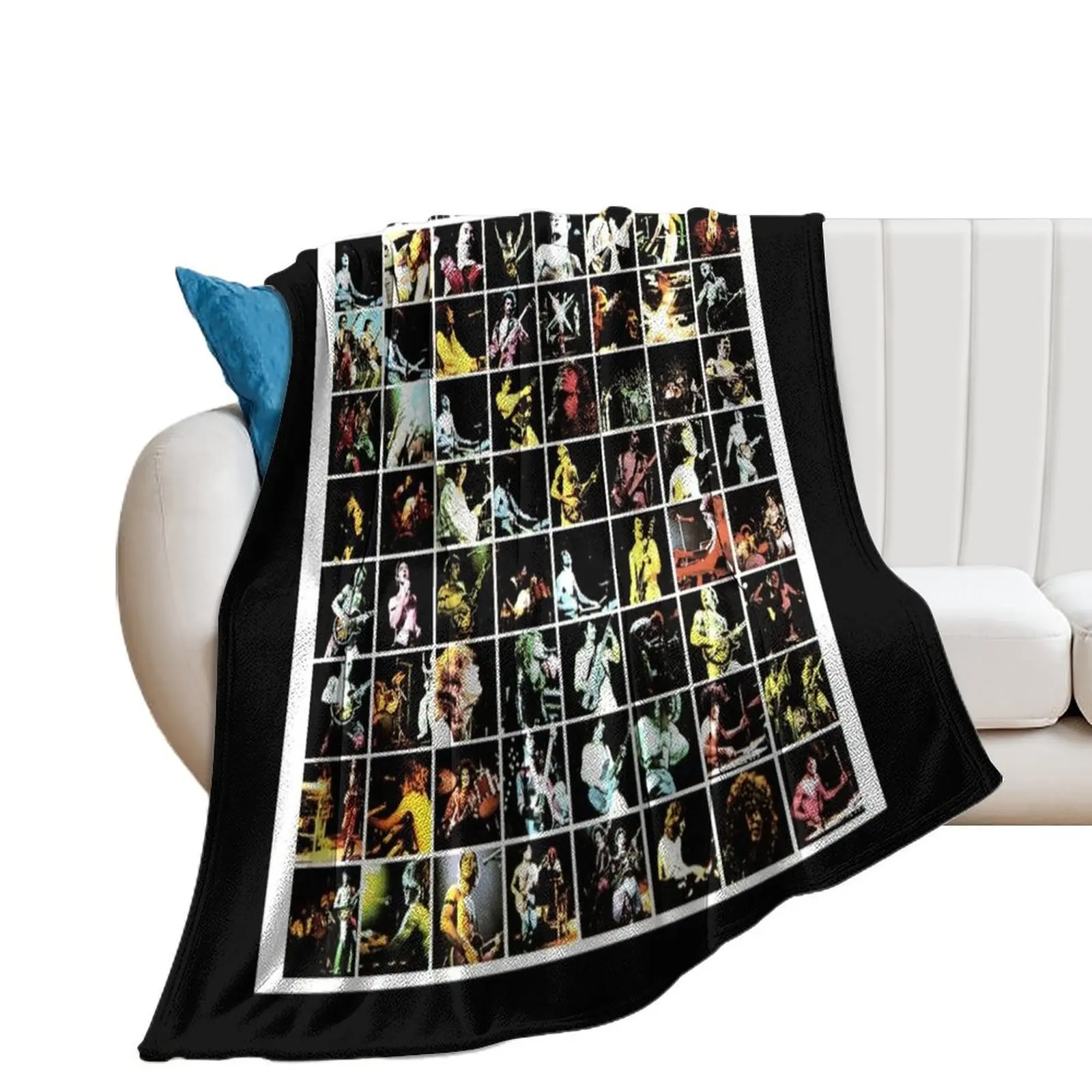 

Grand Funk Railroad caught in the act Throw Blanket Thins Decorative Throw Hair Blankets