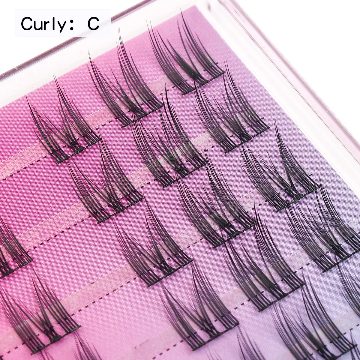 14rows Clusters Eyelash Segmented lashes Waterproof Strong Hold Natural DIY Fake Eyelashes for Eyelashes Extension Daily Makeup