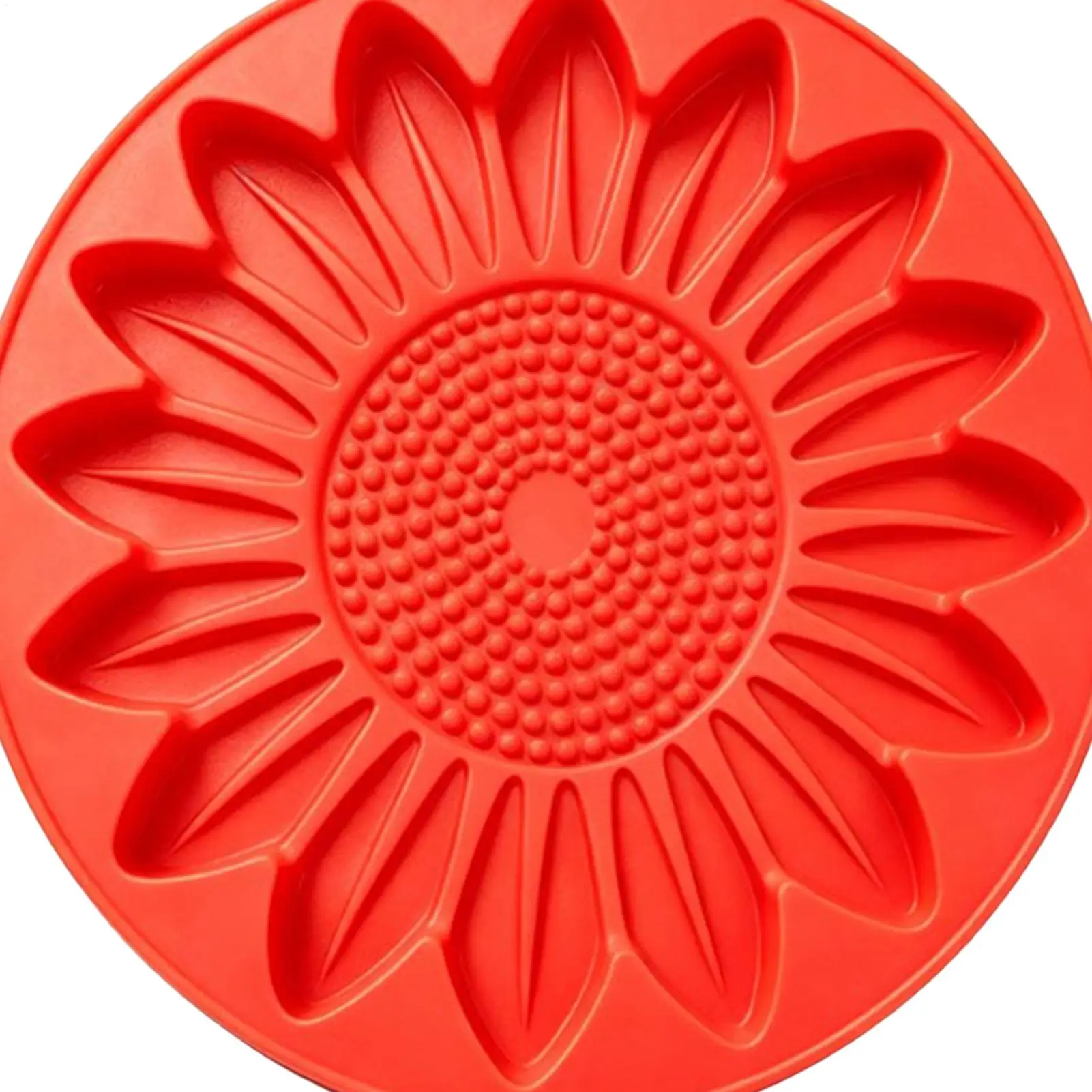 Wiederverwendbare Trittsteinformen für Beton, Runde DIY-Pflastersteinform, Sonnenblumen-Betonform für Landschaftsgestaltung, Rasen und Terrasse – Detail 8