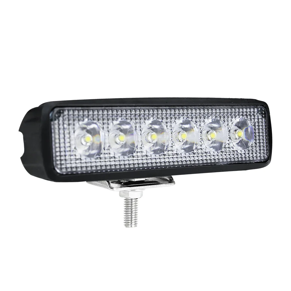 

6Led 12V Car LED Work Light Lens Spotlight for Motorcycle Headlights Strip Light Driving Light Fog Lamp 6500k White