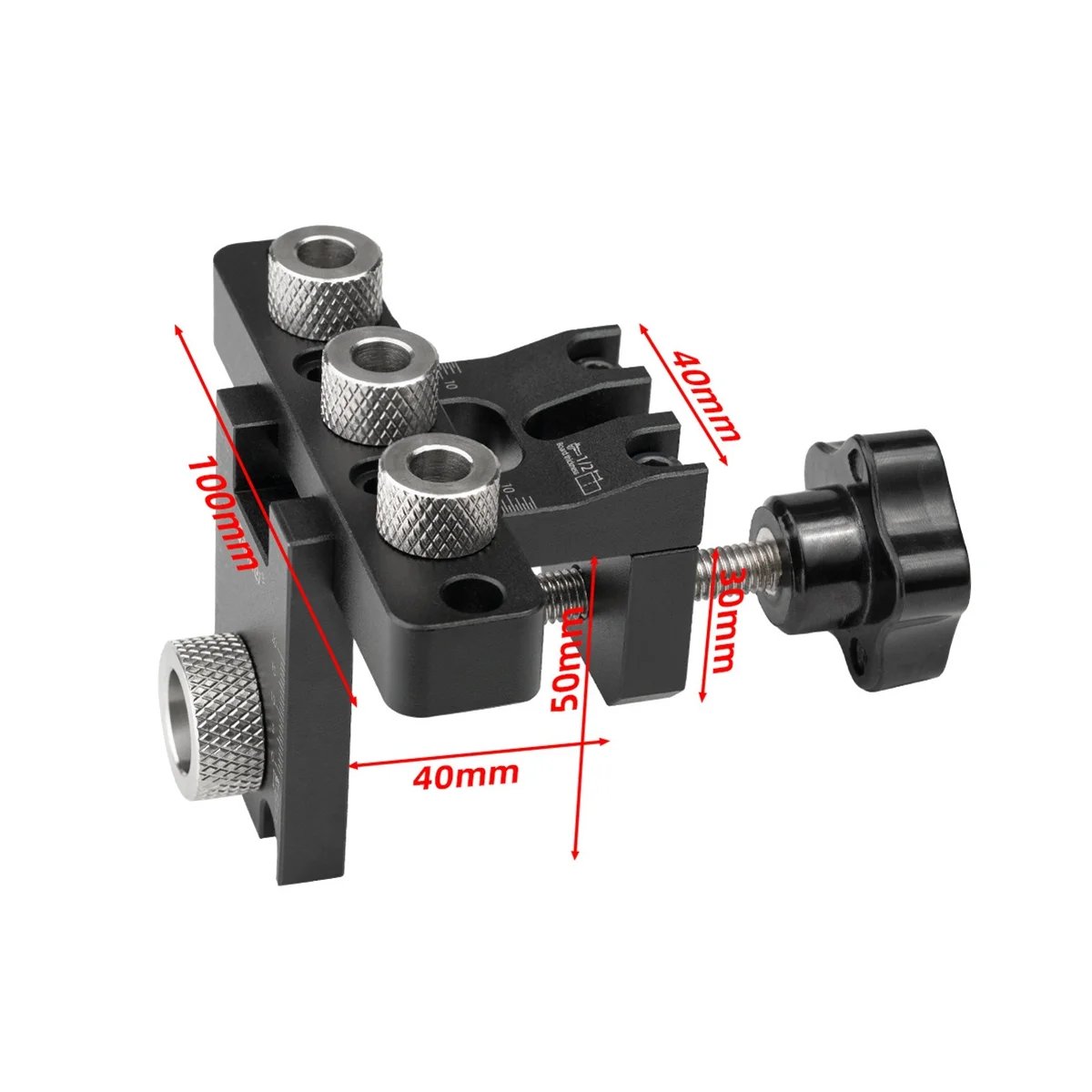 GanWei regolabile tassello Jig tasca per la lavorazione del legno 3 in 1 foro jigboccole guida di perforazione localizzatore strumenti per