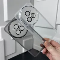 Luxury Lens Film Protective Case for Honor Magic 6 Pro Ultimate 5G 360 Camera Cover Magic6 6Pro 6Ultimate Clear Soft Phone Coque