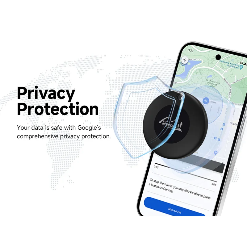 2025 GPS Intelligent Tracker Children Elderly Key Wallet Locator Easy To Lose Item Anti Loss Device For Google Find My Device