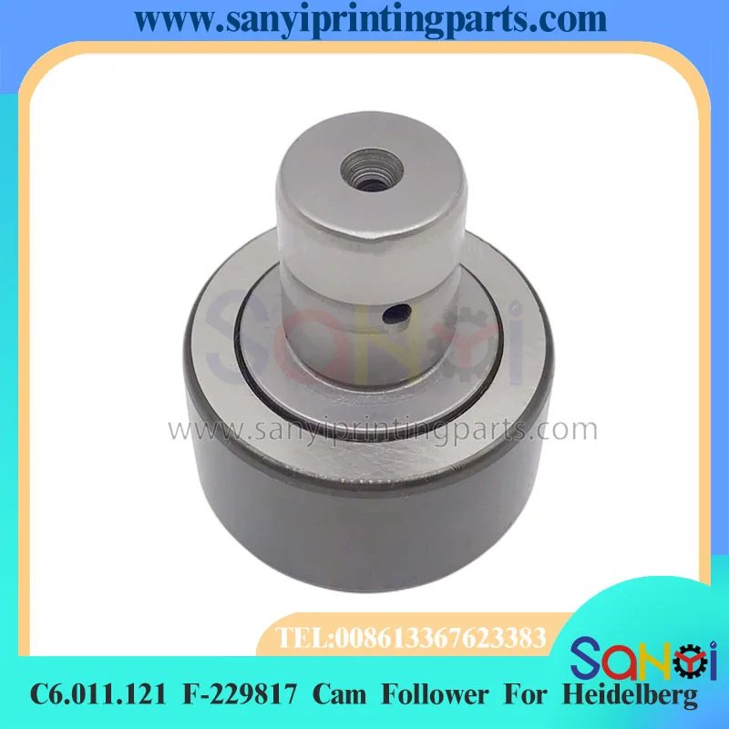 Free Shipping 1 Piece Best Quality C6.011.121 F-229817.01 Cam Follower For Heidelberg SM102 SM74 Printing Machine Parts