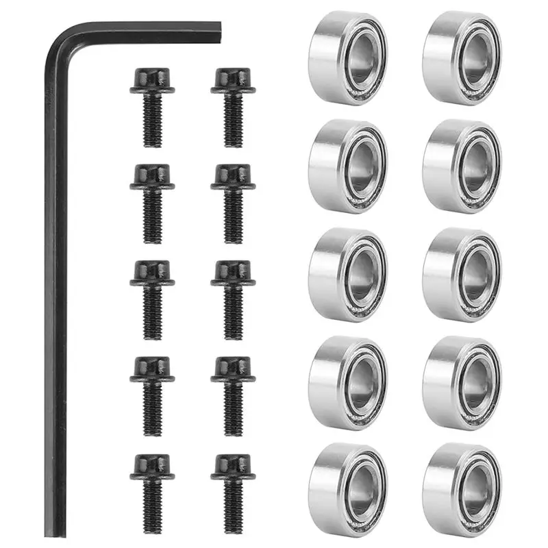 

AB46-Router Bit Bearings Router Bit Top Bearing Kit Interior Dia: 3/16Inch Router Bit Bearing Sets