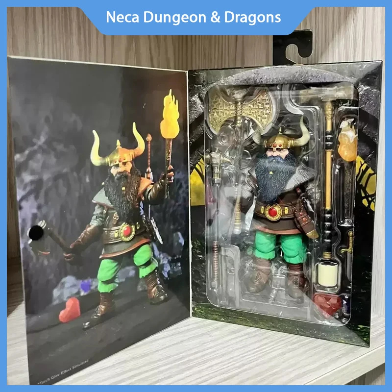 In Stock Neca Dungeon & Dragons Goblin Assassin Sarak Anime Action Figure Collection Decoration Model Statue Toys Gifts