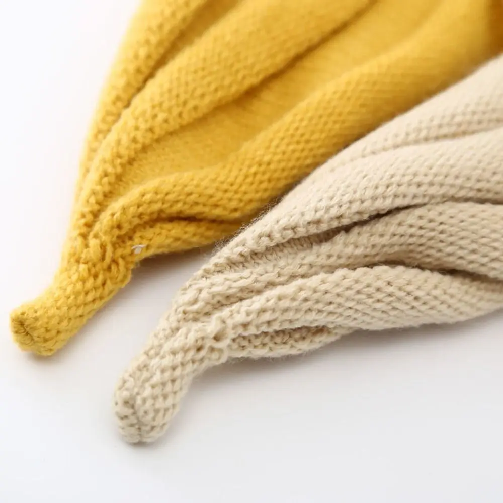 Warmer Accessories Thicken Kids Winter Hats Windproof Soft Baby Pacifier Cap Crochet Bonnet Baby Beanie Cap Boys Girls