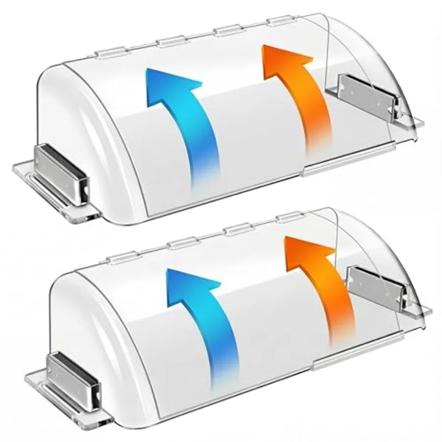 2 Pack Adjutable Air Vent Deflec - 9