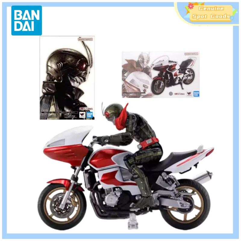 

Genuine Bandai SHF SHINKOCCHOU SEIHOU MASKED RIDER 2/ICHIMONJI HAYATO THE NEXT Anime Action Figures Model Toys Gift for Kids