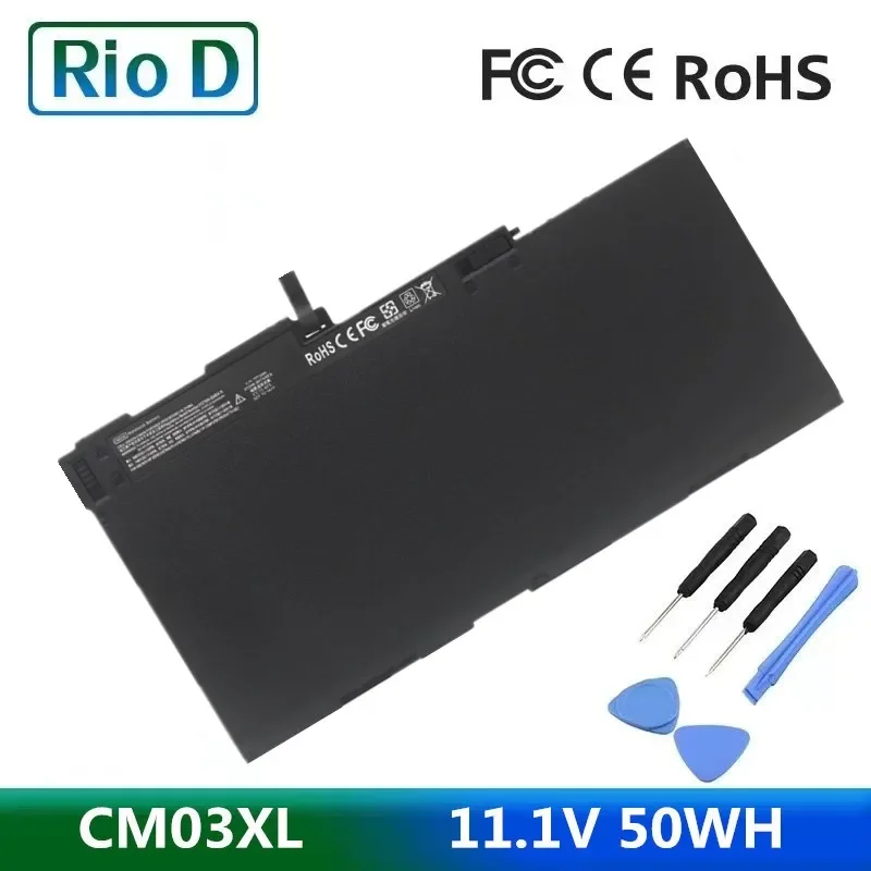 

CM03 11,1 В 50 Втч Аккумулятор для ноутбука HP EliteBook 740 745 750 840 845 850 G1 G2 Series 717376-001 CO06 CO06XL HSTNN-IB4R CM03XL