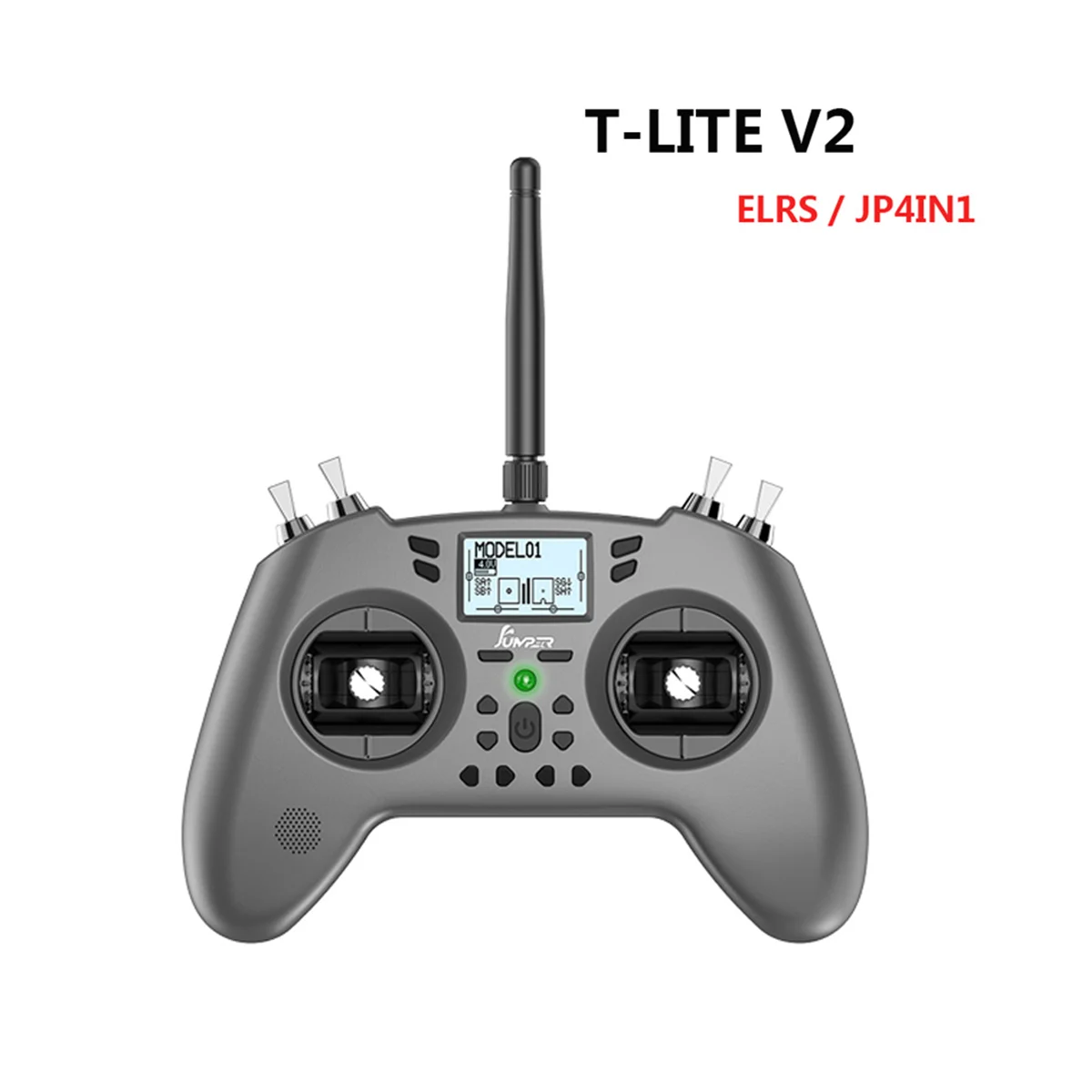 Jumper T-Lite V2 2.4GHz 16CH Hall Sensor Gimbals Built-In ELRS Multi-Protocol OpenTX Transmitter for RC Drone Airplane