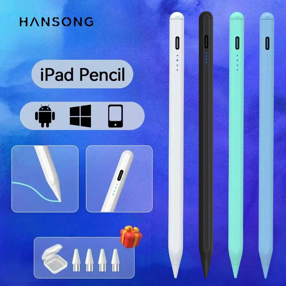 For Apple Pencil iPad iPad A16 Case 11th 10th Gen 10.2 7 8 9th Air 11 13 M2 M3 M4 Pro 12.9 13 11 M4/M5 with Palm Rejection