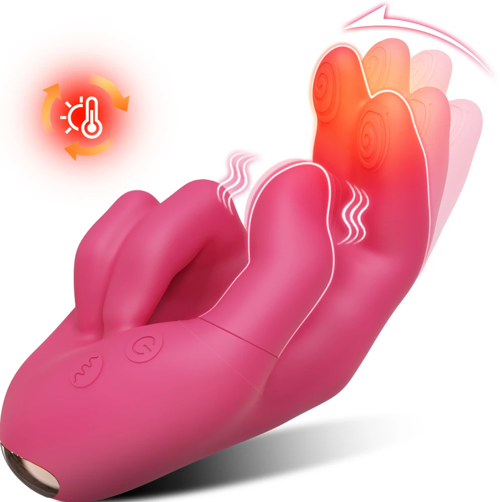 Heating Vibrators Wiggle Finger Vibrator for Women Sex Toys G-Spot Vagina Vibrator Female Masturbator Clitoris Clit Stimulator