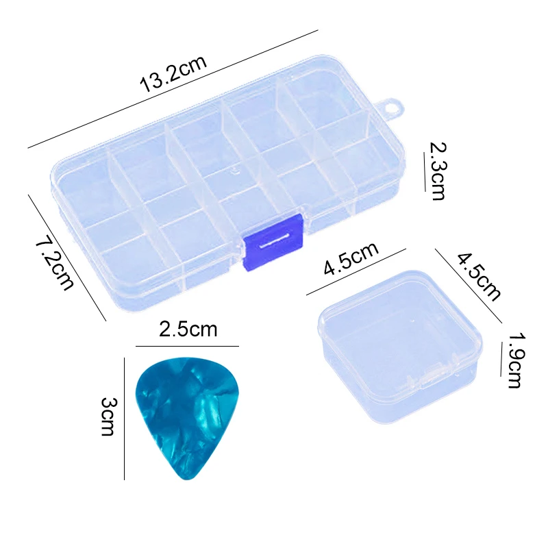 Guitar Picks Premium Celluloid Guitar Pick Thin Variety Packs for Acoustic Guitar Electric Guitar Bass(0.5mm) Guitar Accessories