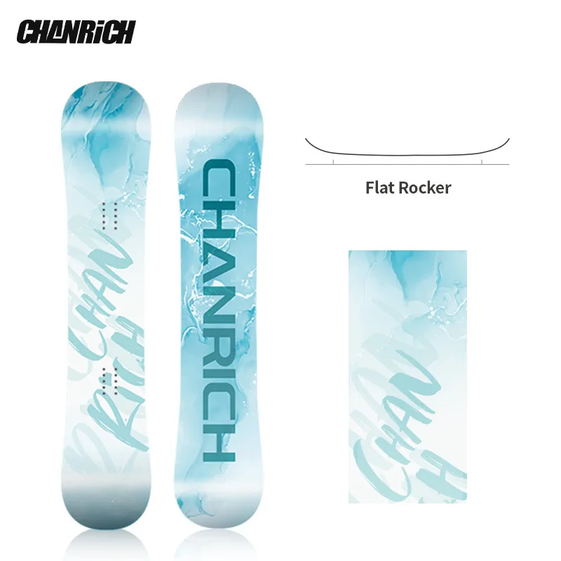 Set da snowboard con tavola piatta per parco sci professionale per principianti