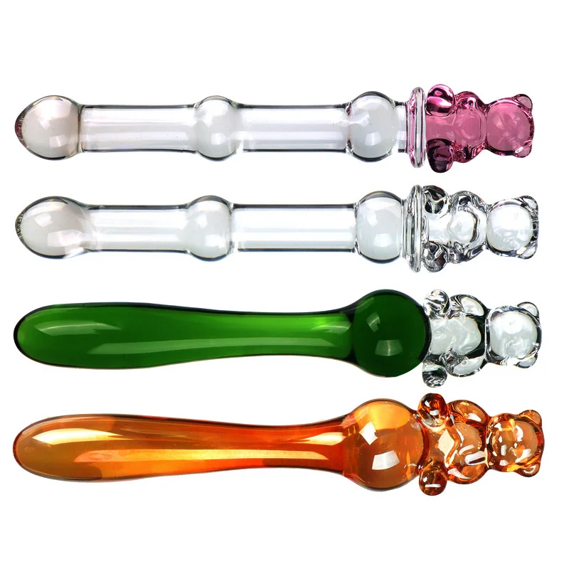Sexy Products Shop Glass Anal Beads Butt Plug Dildo Anus Vagina Dilator Masturbator Prostate Massager Sex Toys for Women Men