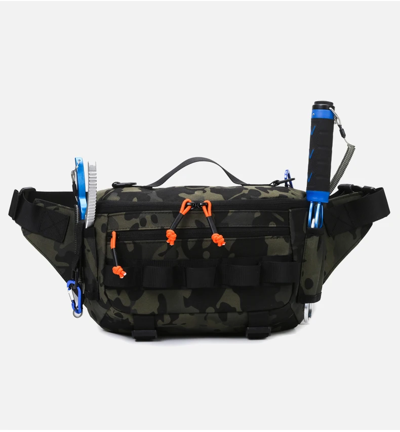 Angeln Brust Taille Tasche Taktische Outdoor Reise Sport Angeln Locken Taschen Jagd Camping Wandern Radfahren Pack Molle Rig Beutel – Detail 21