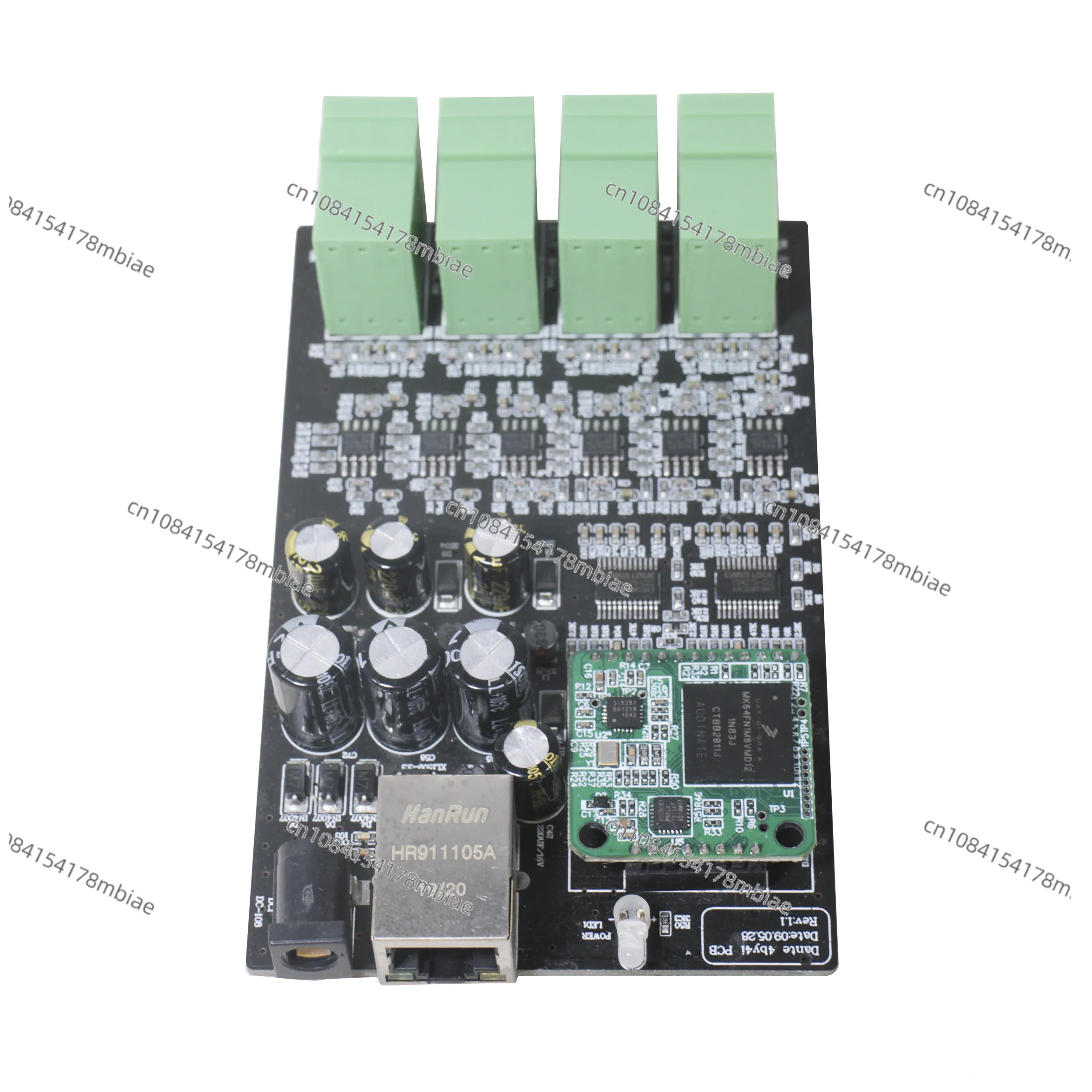 

4 In 4 Out PCB Board Ideal audio interface to increase the number of microphones or AUX inputs