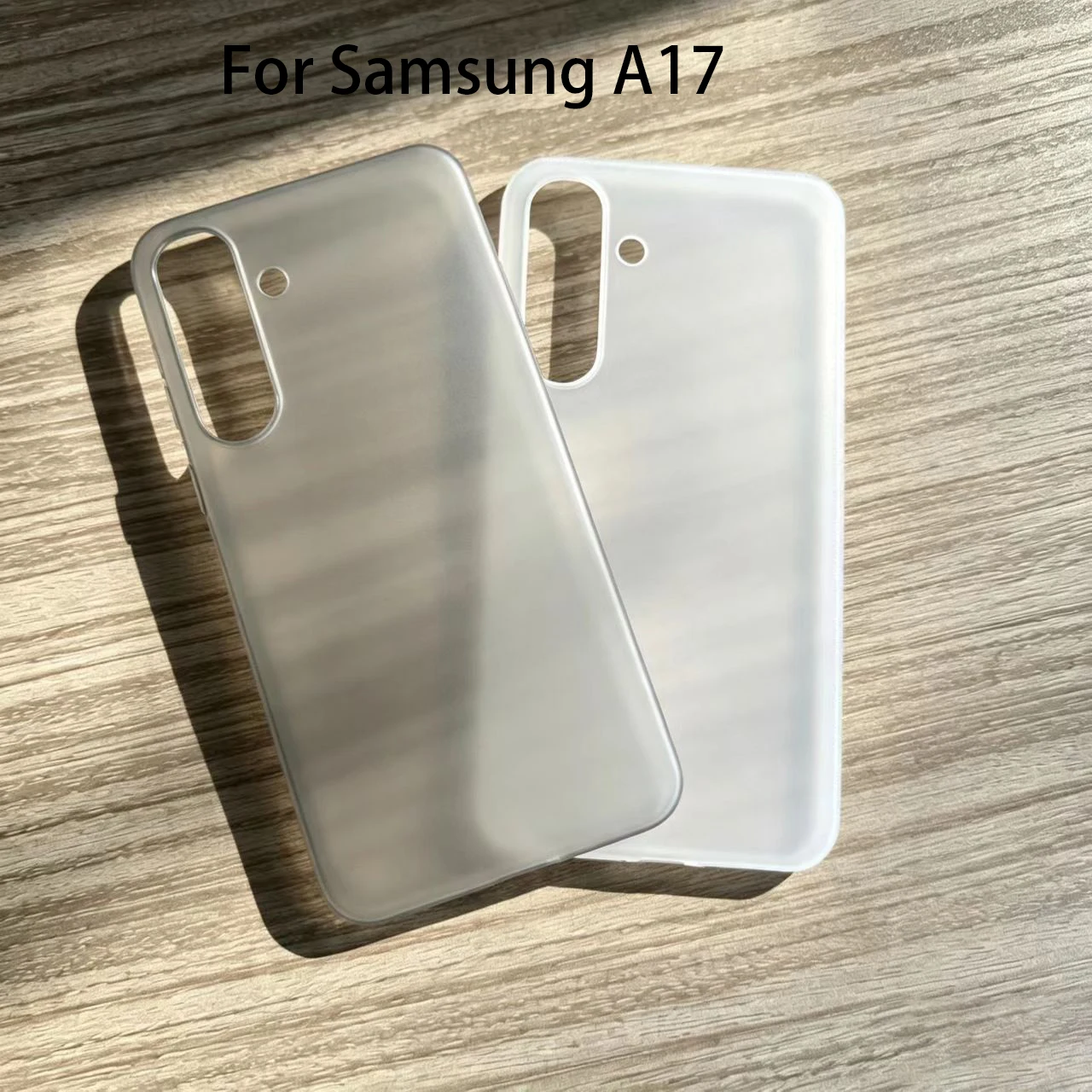 For Samsung Galaxy A17 Ultra Thin Soft Matte Phone Case For Samsung A17 Clear White Gray Shockproof Cover Coque