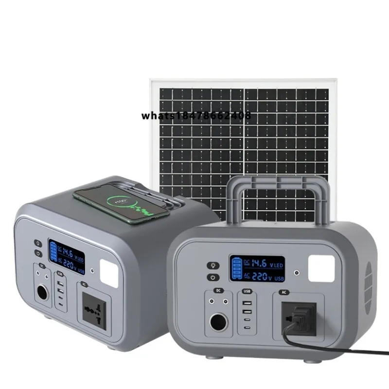 100W portable solar generator power station rechargeable emergency battery solar system for outdoor camping