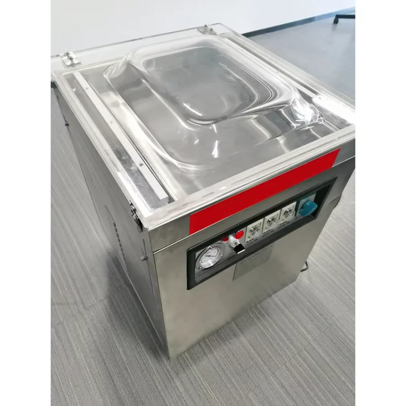 

Top Quality DZ-260/400/500/600 CE CertificationSingle Double Chamber Vacuum Sealing Packing Machine