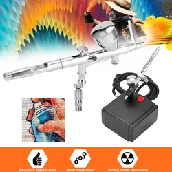 Portable Spray Gun Pump Airbrush Compressor Paint Sprayers for Makeup Art Painting Craft Model Flower Spraying Nail Machine