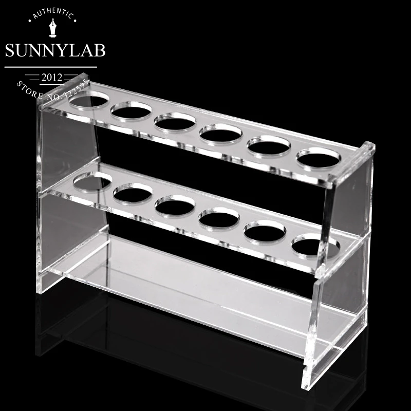 High Quality 10ml 25ml 50ml 100ml Color Comparison Tube Rack Colorimeter Tube Stand 6/12 Holes Single and Double Layers