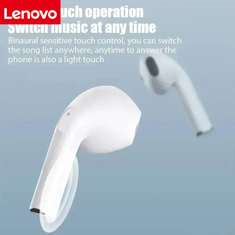 لينوفو A2 برو TWS سماعة لاسلكية تعمل بالبلوتوث سماعة أذن صغيرة سماعات أذن رياضية مقاومة للماء سماعات صوت ستيريو Hifi