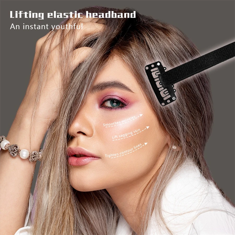 Face Slimming Band Face Lift Band Invisible Hairpin V Face Chin Cheek Lift Up Face Lifting Cheek Mask V Shape Bandage Belt Strap