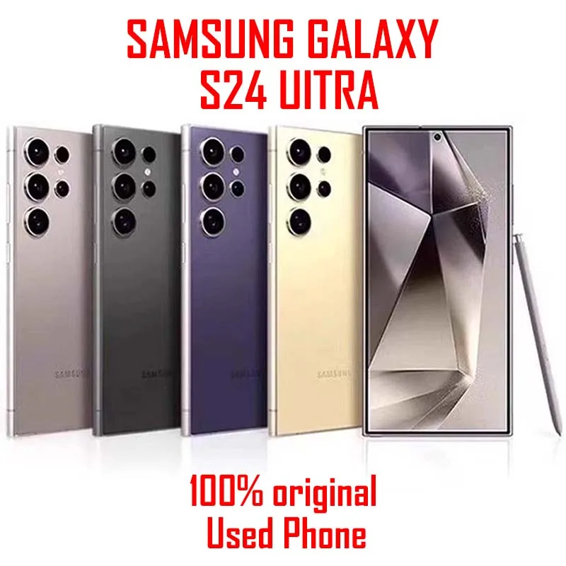 Samsung Galaxy S24 Ultra 5G S928U1 6.8" Dynamic LTPO AMOLED 12GB RAM 256GB/512GB/1TB ROM Snapdragon NFC Original AI SmartPhone
