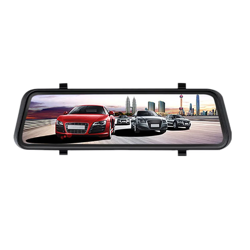 

New 9.35-Inch Car Dvr Streaming Media Dual Lens Intelligent Rearview Mirror Driving Recorder Hd Reversing Image Add 32G Memory