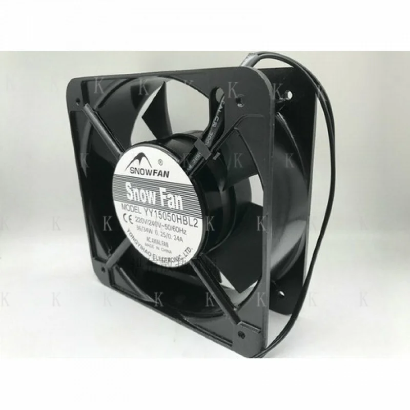 C for   SNOWFAN YY15050HBL2 220V 36W 34W 0.25 0.24A 2-line axial flow cabinet fan