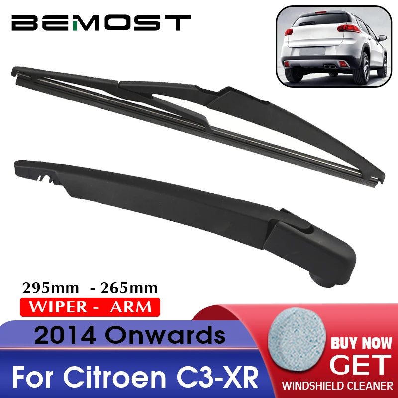 BEMOST Auto Car Rear Windscreen Windshield Wiper Arm Blade Rubber For Citroen C3 Picasso C3-XR Hatchback Year From 2002 To 2018