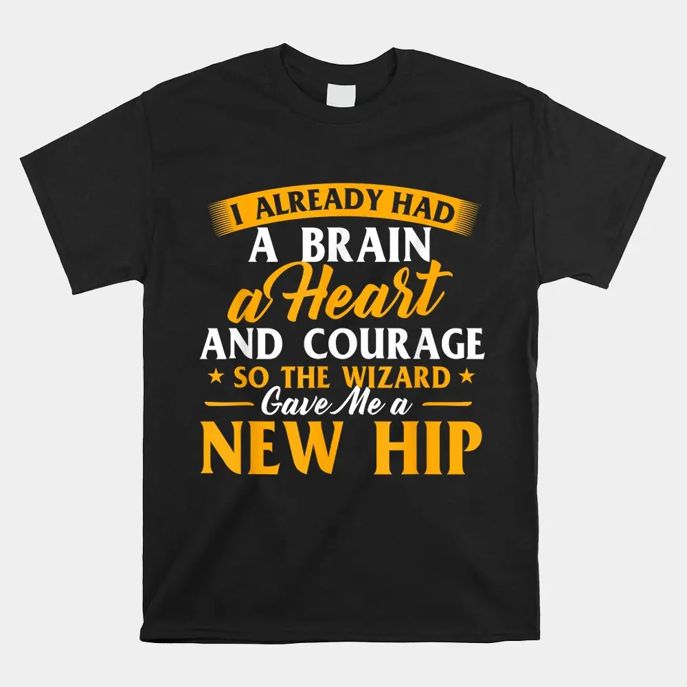 

Haunt Reaper Men T Shirt Wizard Gave Me A New Hip Hip Replacement Surgery Recovery Shirt Short Sleeve Summer Casual Resort Wear