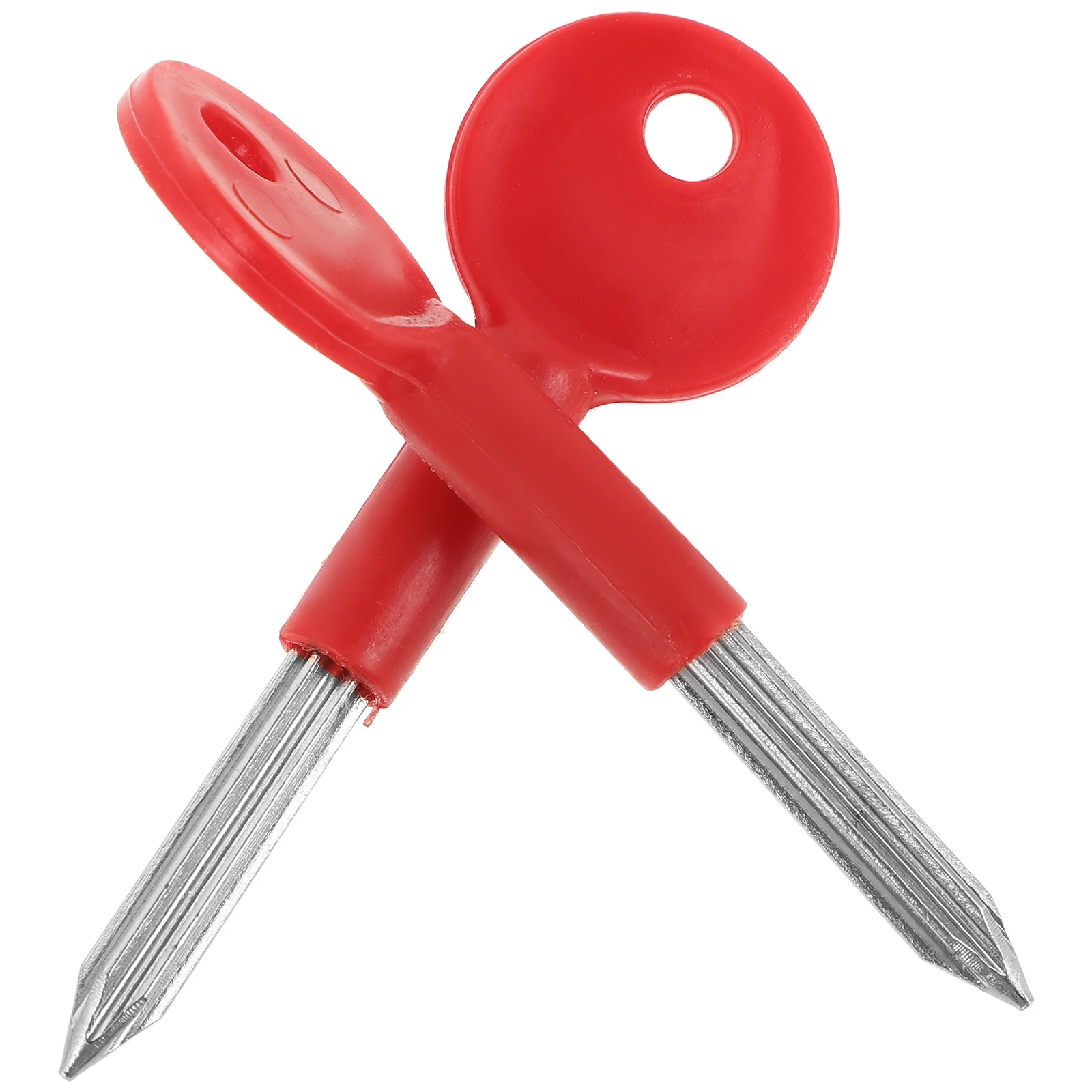 

2pcs Cross Lock Fire Keys Replacement Key Metal Cylinder Key For Fire Door Bolt Manhole Door Cylinder