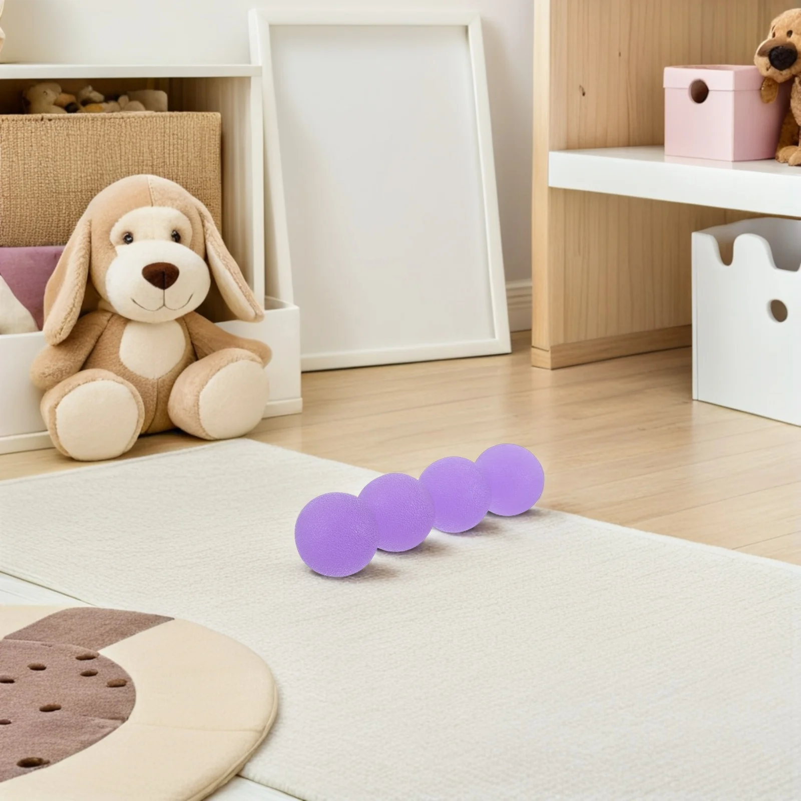 4 قطعة كرات التدريب قبضة اليد مرونة عالية ضغط كرات الإجهاد للبالغين قوة اليد العلاجية الساعد أداة تمرين الأصابع